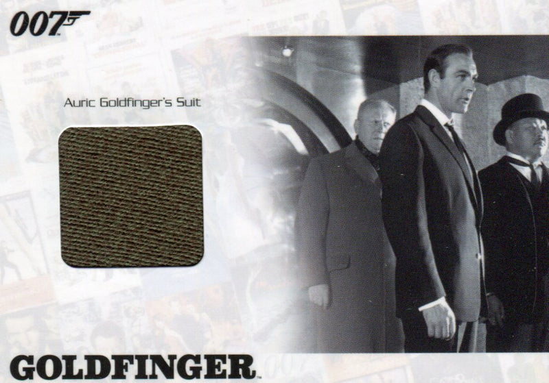 James Bond Archives 2014 Edition Auric's Suit Relic Card JBR40 #184/275   - TvMovieCards.com