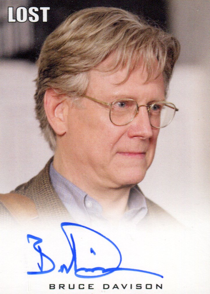 Lost Archives 2010 Bruce Davison as Dr. Brooks Autograph Card   - TvMovieCards.com