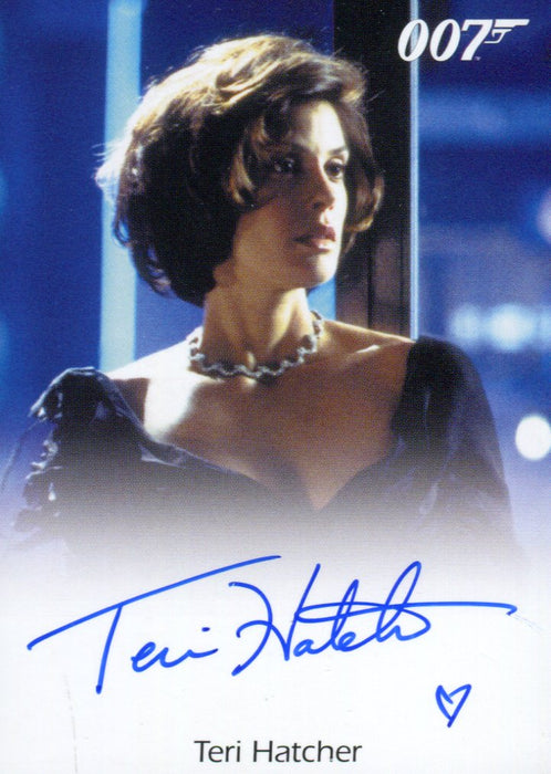 James Bond Archives Spectre Teri Hatcher as Paris Carver Autograph Card   - TvMovieCards.com