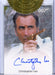 James Bond Archives Final Edition Christopher Lee Incentive Autograph Card   - TvMovieCards.com