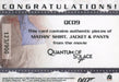 James Bond 2009 Archives Mathis Triple Relic Card QC09 #123/900   - TvMovieCards.com