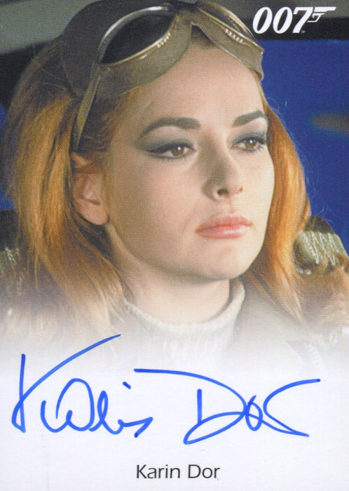 James Bond Archives Spectre Edition 2016 Karin Dor Autograph Card   - TvMovieCards.com