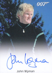James Bond 50th Anniversary Series Two John Wyman Autograph Card   - TvMovieCards.com