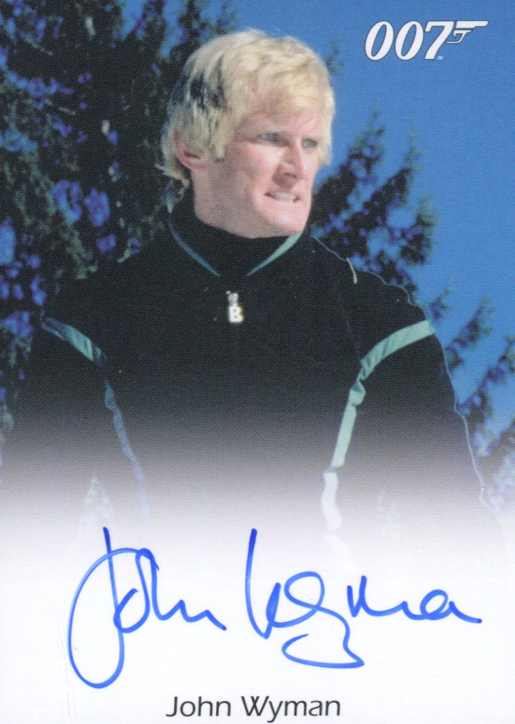 James Bond 50th Anniversary Series Two John Wyman Autograph Card   - TvMovieCards.com