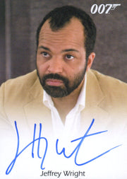 James Bond Classics 2016 Jeffrey Wright in Quantum of Solace Autograph Card   - TvMovieCards.com