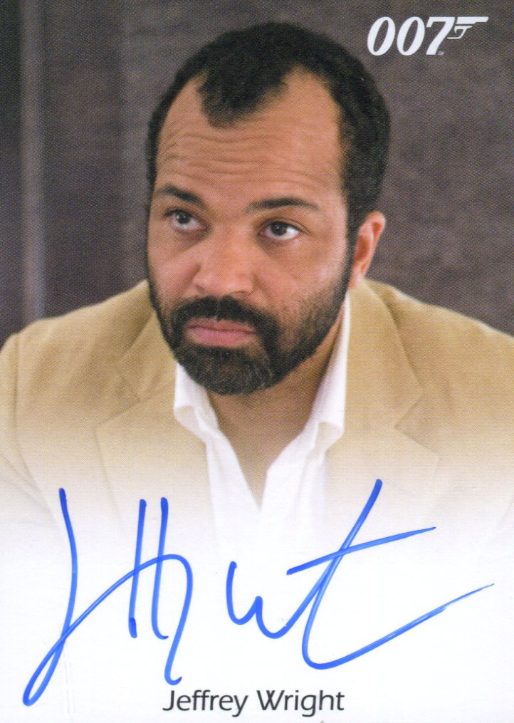 James Bond Classics 2016 Jeffrey Wright in Quantum of Solace Autograph Card   - TvMovieCards.com