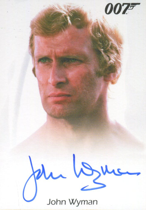 James Bond Archives Final Edition 2017 John Wyman Autograph Card   - TvMovieCards.com