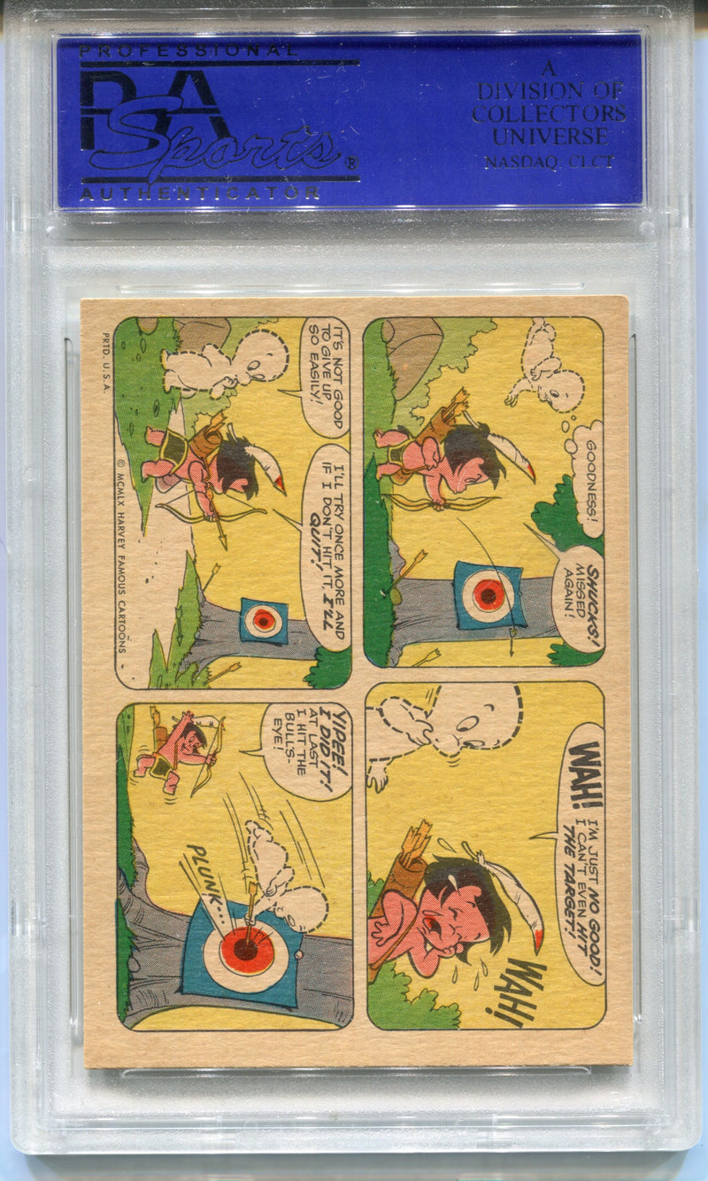 1960 Casper The Ghost #52 Gosh, I Thought I Had A Towel! Trading Card PSA 6   - TvMovieCards.com