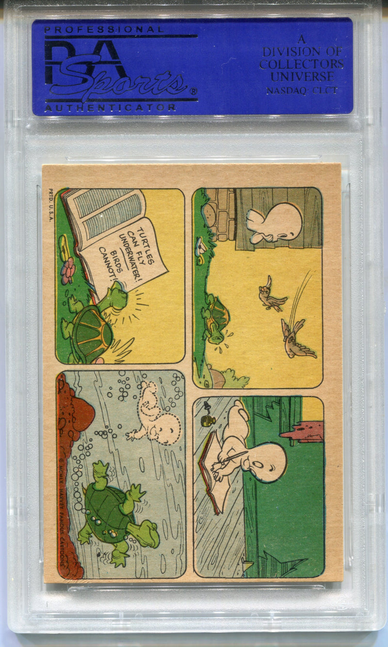 1960 Casper The Ghost #8 Golly! I'm Losing My Noodles! Trading Card PSA 6   - TvMovieCards.com