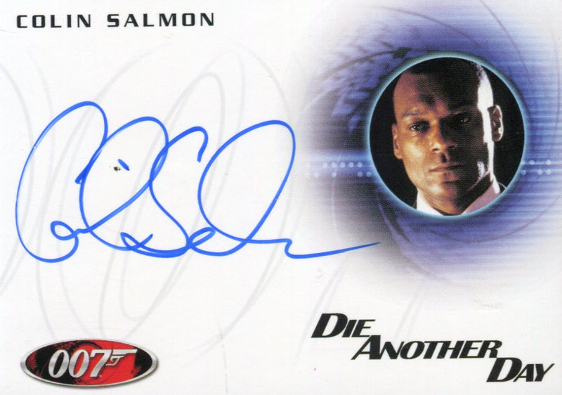 James Bond Mission Logs Colin Salmon as Charles Robinson Autograph Card A174   - TvMovieCards.com