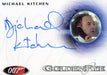 James Bond Heroes & Villains Michael Kitchen as Bill Tanner Autograph Card A144   - TvMovieCards.com