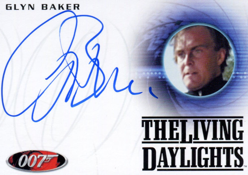 James Bond Autographs & Relics Glyn Baker as 002 Autograph Card A242   - TvMovieCards.com