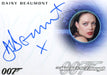 James Bond Classics 2016 Daisy Beaumont Autograph Card A286   - TvMovieCards.com