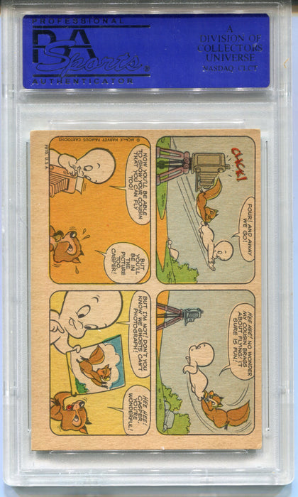 1960 Casper The Ghost #40 And The Weatherman Said... Trading Card PSA 5   - TvMovieCards.com