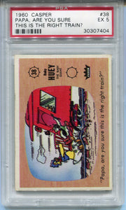 1960 Casper The Ghost #38 Papa, Are You Sure This Is... Trading Card PSA 5   - TvMovieCards.com