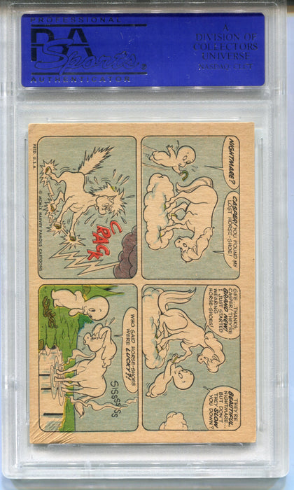 1960 Casper The Ghost #6 Whoops! I'm Being Taken To The.. Trading Card PSA 5   - TvMovieCards.com