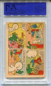 1960 Casper The Ghost #45 Babe Ruth Never Had This Trouble! Trading Card PSA 8   - TvMovieCards.com
