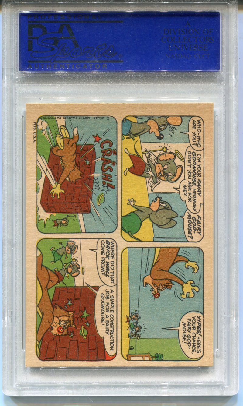 1960 Casper The Ghost #10 Shocking, isn't it? Trading Card PSA 8 Fleer   - TvMovieCards.com