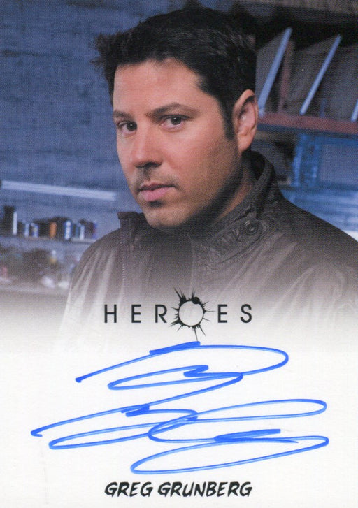 Heroes Archives Greg Grunberg as Matt Parkman Autograph Card   - TvMovieCards.com