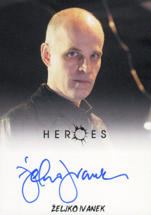 Heroes Archives Zeljko Ivanek as Emile Danko Autograph Card   - TvMovieCards.com