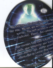 Roswell Season One Alien Orb Die Cut Foil Chase Card 01   - TvMovieCards.com