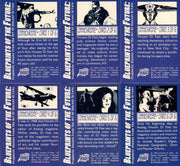 Blueprints of the Future Vincent Di Fate Omnichrome Chase Card Set 6 Cards   - TvMovieCards.com