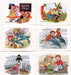 Campbell's Soup Static Cling Souper Stickers Chase Card Set 6 Sticker Cards   - TvMovieCards.com