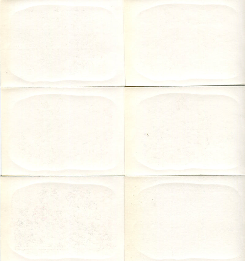 Campbell's Soup Static Cling Souper Stickers Chase Card Set 6 Sticker Cards   - TvMovieCards.com