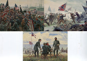 Civil War Mort Kunstler Battles Subset Chase Card Set 3 Cards Comic Images 1996   - TvMovieCards.com