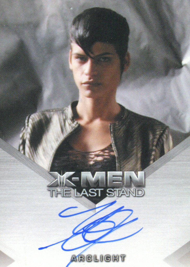 X-Men The Last Stand Autograph Card Omahyra as Arclight   - TvMovieCards.com