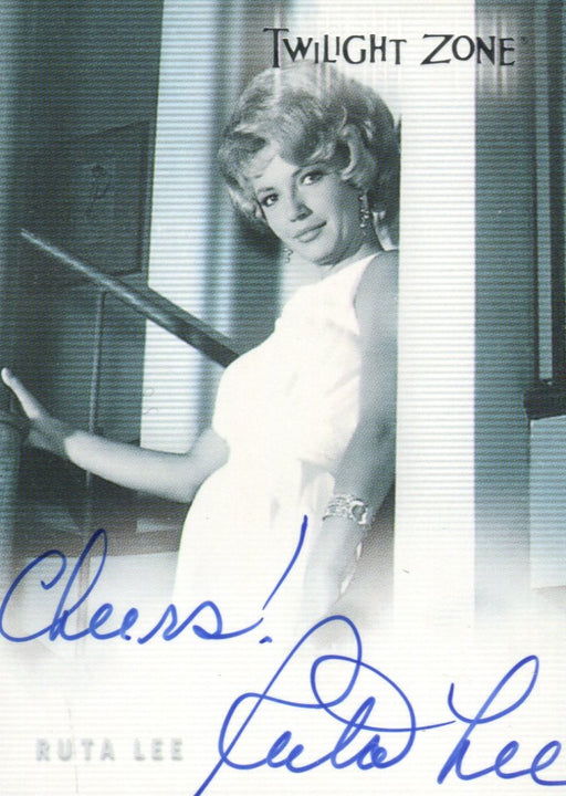 Twilight Zone Premiere Edition Ruta Lee Autograph Card A-19   - TvMovieCards.com