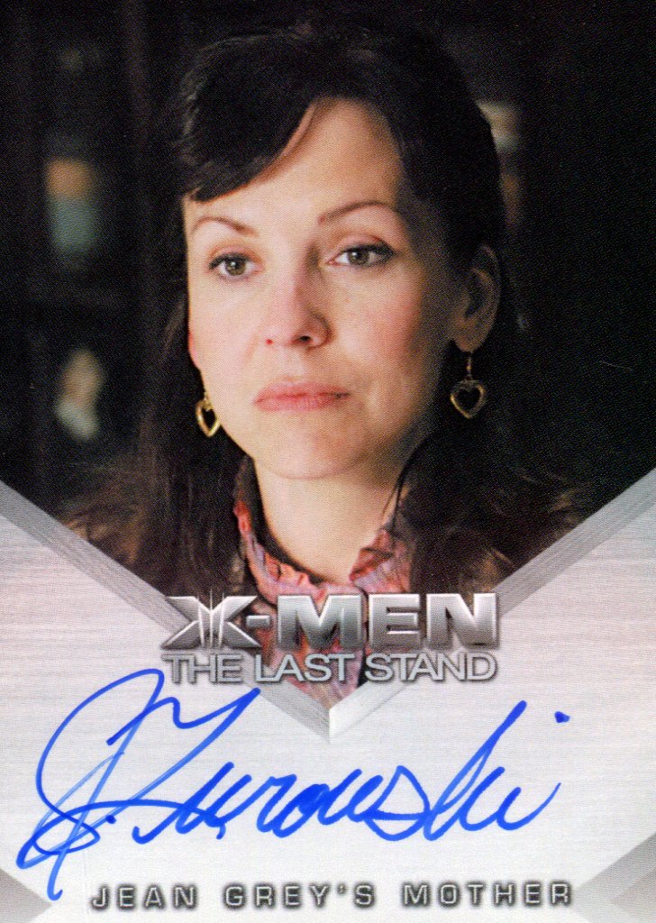 X-Men The Last Stand Autograph Card Desiree Zurowski as Jean Grey's Mother   - TvMovieCards.com