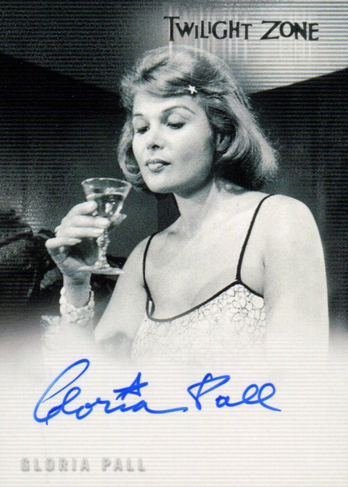 Twilight Zone 3 Shadows and Substance Gloria Pall Autograph Card A-62   - TvMovieCards.com