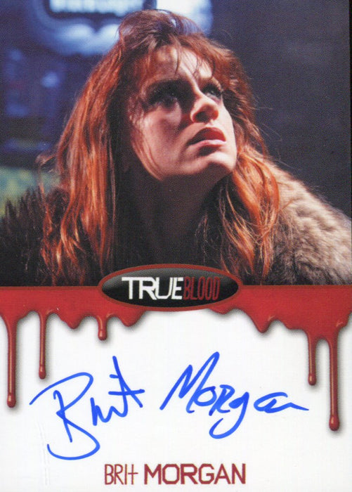True Blood Premiere Edition Brit Morgan as Debbie Pelt Autograph Card   - TvMovieCards.com