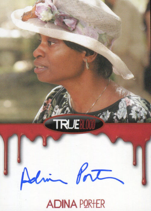True Blood Premiere Edition Adina Porter as Lettie Mae Thornton Autograph Card   - TvMovieCards.com
