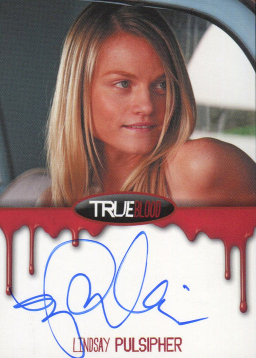 True Blood Premiere Edition Lindsay Pulsipher as Crystal Norris Autograph Card   - TvMovieCards.com