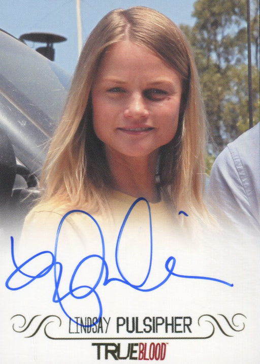 True Blood Premiere Edition Lindsay Pulsipher Crystal Norris Autograph Card   - TvMovieCards.com