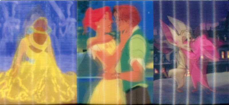 Anastasia Disney Movie Lenticular Chase Card Set 3 Motion Cards Upper Deck 1998   - TvMovieCards.com