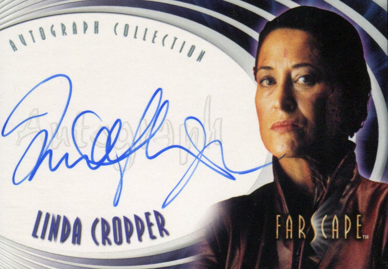 Farscape Season 3 Linda Cropper as Xhalax Sun Autograph Card A17   - TvMovieCards.com