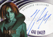 Farscape Season 4 Gigi Edgley as Chiana Autograph Card A33   - TvMovieCards.com