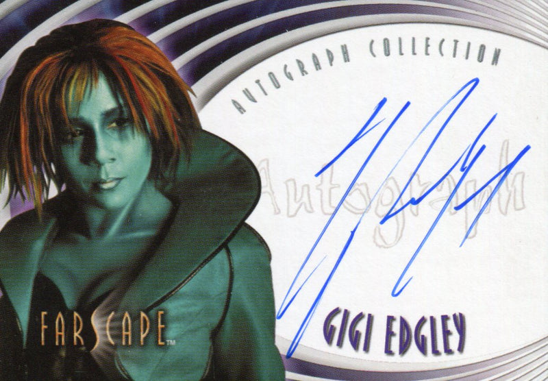 Farscape Season 4 Gigi Edgley as Chiana Autograph Card A33   - TvMovieCards.com