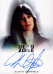 Dead Zone Seasons 1 & 2 Alicia Coppola as Anita Nicholas Autograph Card   - TvMovieCards.com
