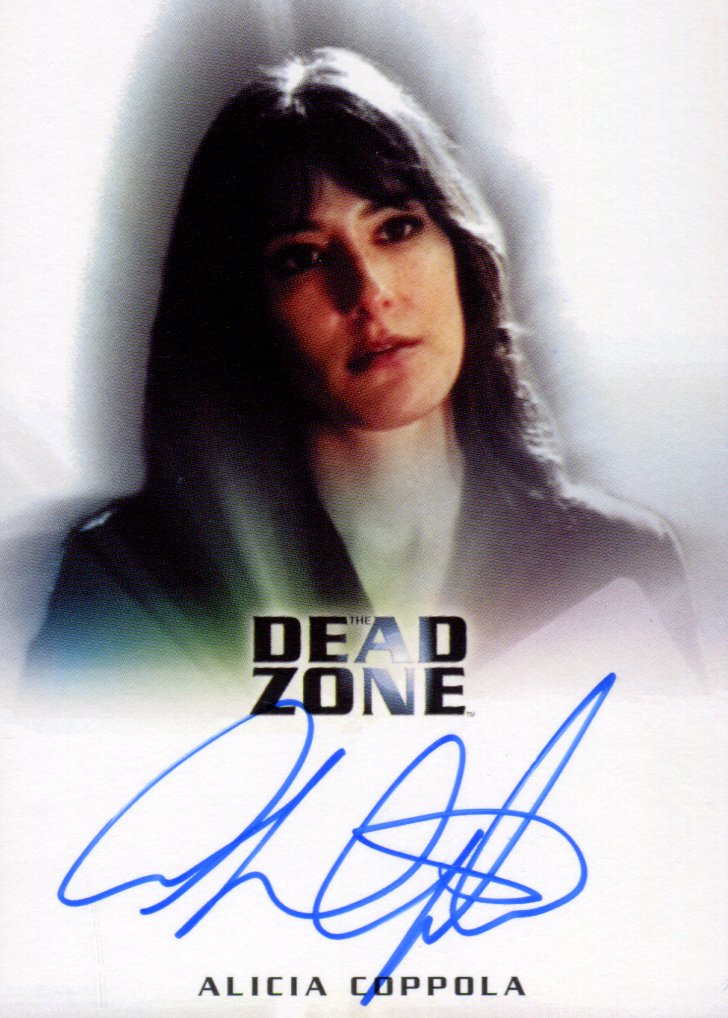 Dead Zone Seasons 1 & 2 Alicia Coppola as Anita Nicholas Autograph Card   - TvMovieCards.com