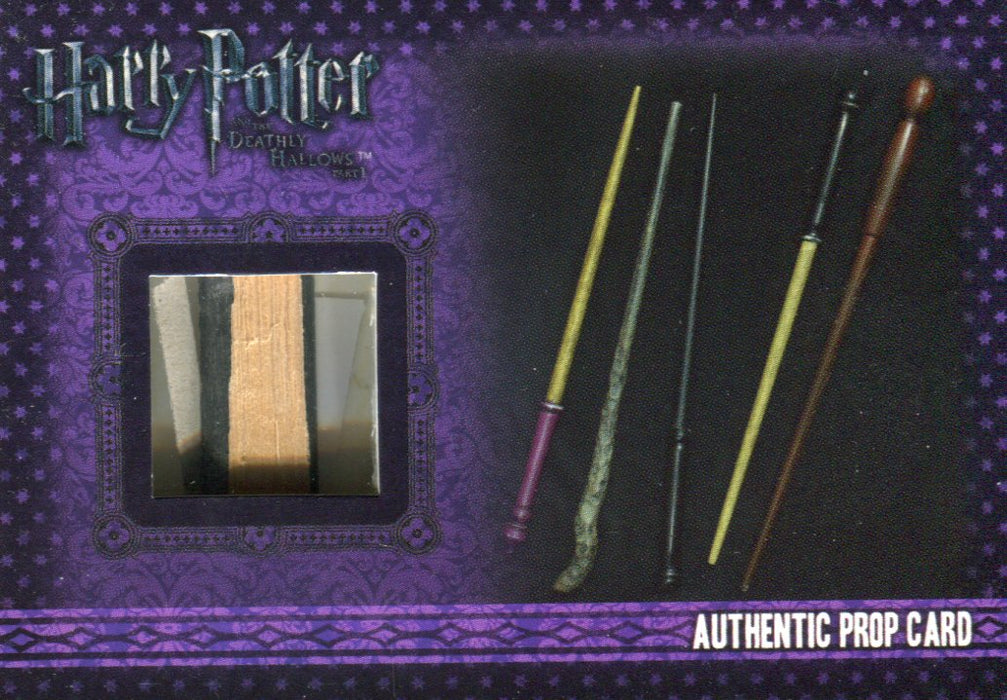 Harry Potter Deathly Hallows 1 Wands Prop Card HP P6 #073/140   - TvMovieCards.com