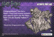 Harry Potter Deathly Hallows 1 Wands Prop Card HP P6 #073/140   - TvMovieCards.com