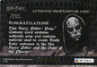 Harry Potter Heroes & Villains Double Prop Costume Card PC1 HP #044/110   - TvMovieCards.com