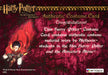 Harry Potter Sorcerer's Stone Slytherin Students Costume Card HP #025/165   - TvMovieCards.com