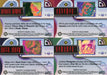 DC Master Series Foil Chase Card Set F1 thru F4 Skybox 1994   - TvMovieCards.com
