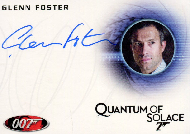 James Bond Heroes & Villains Glenn Foster as Mitchell Autograph Card A135   - TvMovieCards.com
