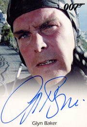 James Bond Archives 2014 Edition Glyn Baker Autograph Card   - TvMovieCards.com